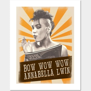 Vintage Aesthetic Bow Wow Wow Posters and Art